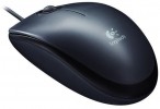 Miške Logitech LOGITECH M100 optical Miška, bel, USB