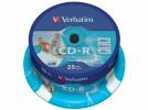  Mediji Verbatim Medij Verbatim CD-R 25 BOX Printable
