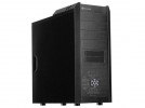 PC Ohišja SILVERSTONE Ohišje SILVERSTONE Precision Midi-Tower SST-PS03B  črna, brez napajalnika