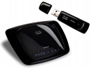 Access point, Routerji WIFI Linksys Linksys brezžični n-starter kit WKUSB160N-EU (WRT160N + WUSB100)