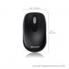 Miške Microsoft MICROSOFT Wireless Mobile Mouse 1000, črna