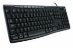  Logitech Tipkovnica Logitech K200 Media, USB, US