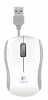 Miške Logitech Miška Logitech M125 portable, optična, bela, USB