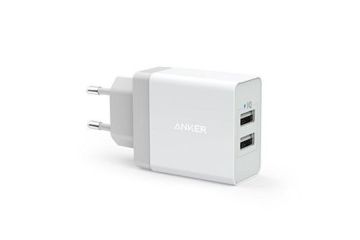 Dodatki Anker  Anker 24W 2-port USB stenski...