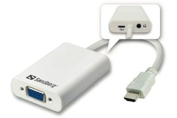 adapterji Sandberg  Sandberg HDMI to VGA+Audio...