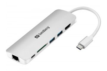 adapterji Sandberg  Sandberg USB-C Dock HDMI +...