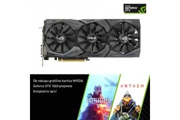 Grafične kartice Asus  ASUS Strix GTX 1060 6GB...