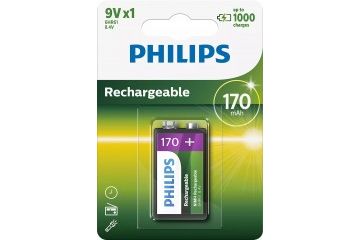 Baterije in polnilci Philips  PHIBA-9V_POLNILNA_1X