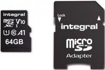 Spominske kartice INTEGRAL  INTMC-64GB_ADAPT