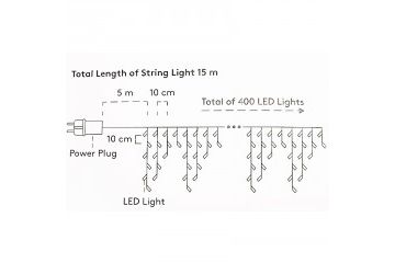 Dodatki Goobay  GOOBAY Icicle String LED...