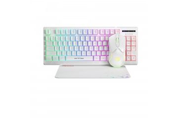 Tipkovnice   MARVO CM310 COMBO SET (3in1) - WHITE