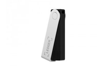oprema Ledger Ledger Nano X, denarnica za Bitcoin in druge kriptovalute, Bluetooth, USB