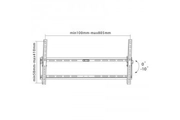 Dodatki  GOOBAY TV EasyFlex Slim XL 109-254cm...