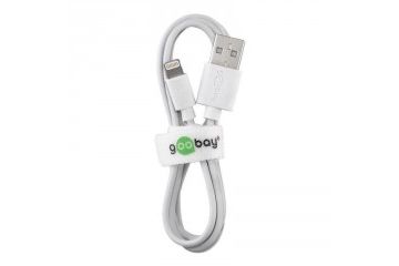 adapterji Goobay GOOBAY USB bel 1m napajalni in...