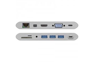 adapterji Goobay GOOBAY USB-C / RJ45 + HDMI +...