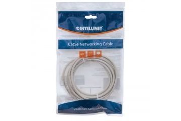 adapterji  INTELLINET CAT5e UTP 3m siv mrežni...