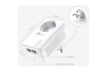 Powerline TP-link TP-LINK TL-PA7027P KIT AV1000...