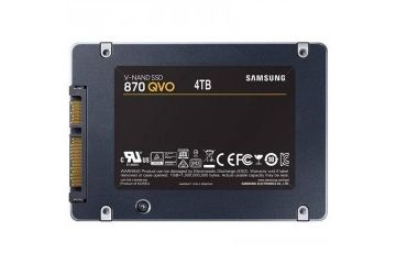 SSD diski Samsung SAMSUNG 870 QVO 4TB 2,5' SATA...
