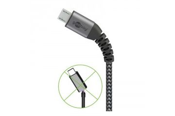 adapterji Goobay GOOBAY micro USB na USB-A 0,5m...