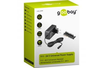 Dodatki Goobay GOOBAY 9V-24V 24W DC 0,7/1,5A...