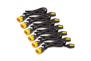 adapterji APC APC IEC KIT 6 10A 0,6m črni...