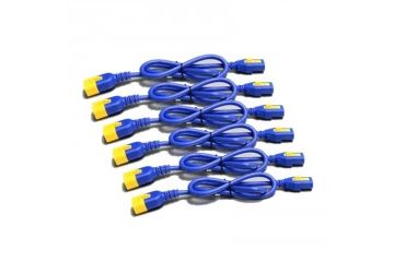 adapterji APC APC IEC KIT 6 10A 1,2m modri...