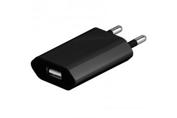 Dodatki  GOOBAY Slim USB 1A črn polnilec