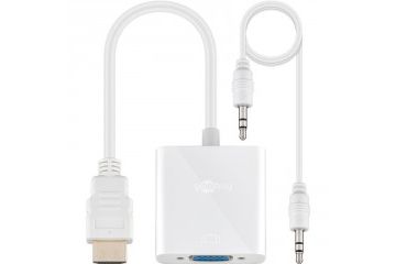 adapterji Goobay GOOBAY HDMI / VGA 0,15m bel...