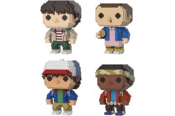 Figure Funko  FUNKO 8 BIT POP: STRANGER THINGS 4PK