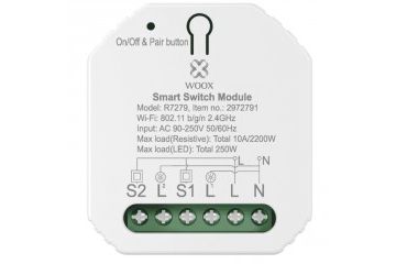 Dodatki Woox  WOOX R7279 Smart switch 2-kanalno...