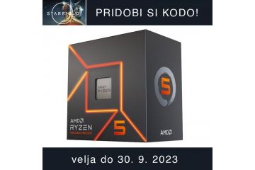 Procesorji AMD AMD Ryzen 5 7600 3.8GHz 32MB 65W...