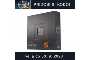Procesorji AMD AMD Ryzen 5 7600X 4.7/ 5.3GHz...