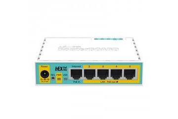 Routerji WiFi Mikrotik  MikroTik hEX PoE lite...