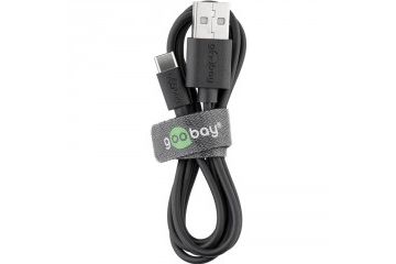 adapterji Goobay GOOBAY USB-C - USB-A 0,5m črn...
