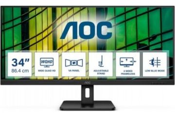 LCD monitorji AOC  AOC U34E2M 34' UltraWide VA...