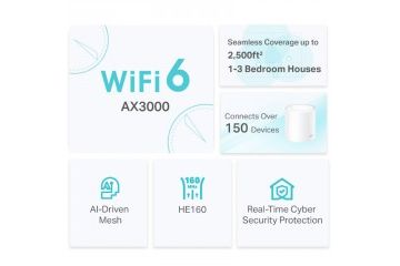 Routerji WiFi TP-link TP-LINK Deco X50 AX3000...