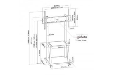 LCD monitorji Manhattan MANHATTAN 13' do 32'...