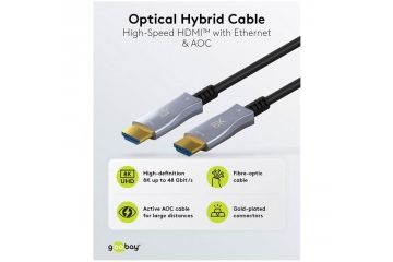 adapterji Goobay GOOBAY Optical Hybrid Ultra...