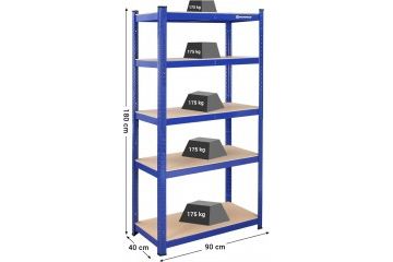 Ostalo SONGMICS SONGMICS Regal 90 x 180 x 40 cm...