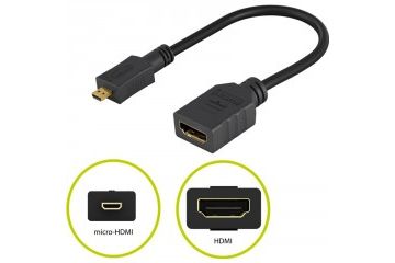 adapterji Goobay  GOOBAY HDMI na Micro-HDMI...