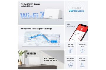 Routerji WiFi Mercusys MERCUSYS HALO H47BE...