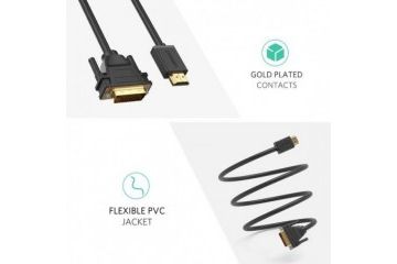 kabli Ugreen  Ugreen HDMI na DVI kabel 24+1 2m...