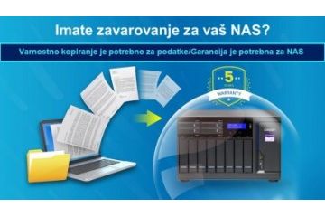 NAS Qnap  QNAP dodatna garancija 2 leti, rdeča