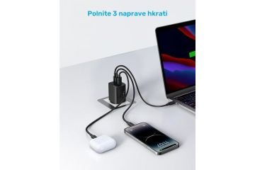 Dodatki Anker  Anker 336 3-portni 67W polnilec,...