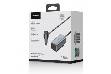 Dodatki Ugreen  Ugreen 150W avto polnilec s 4...