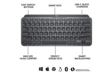 Tipkovnice Logitech  Logitech tipkovnica MX...