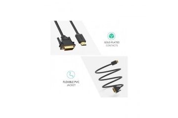 kabli Ugreen  Ugreen HDMI na DVI kabel 24+1 2m...