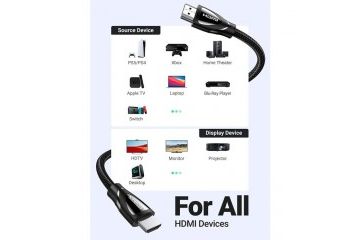 kabli Ugreen  Ugreen 8K HDMI kabel 2.1 8K@60Hz...