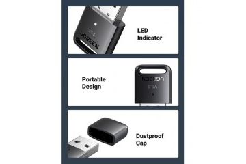 adapterji Ugreen  Ugreen USB Bluetooth adapter...
