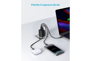 Dodatki Anker  Anker 336 3-portni 67W polnilec,...